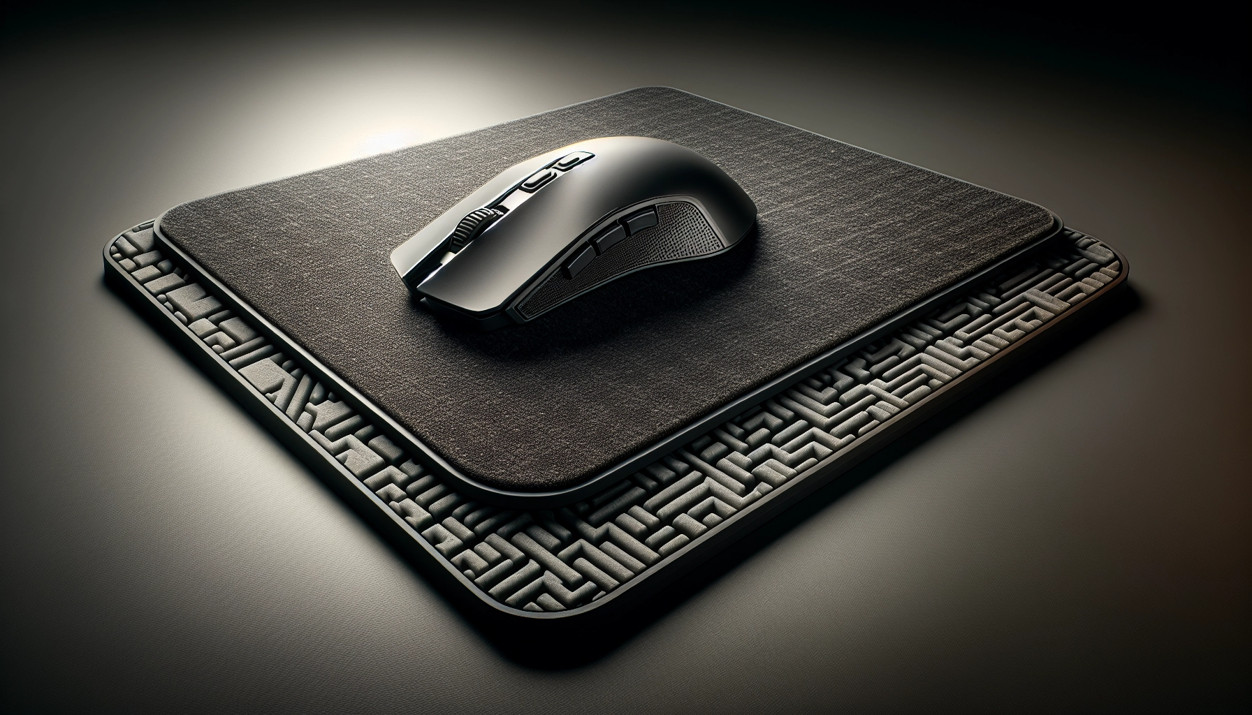 Base caoutchouc antidérapante d'un tapis de souris gaming, astuce pour améliorer la stabilité