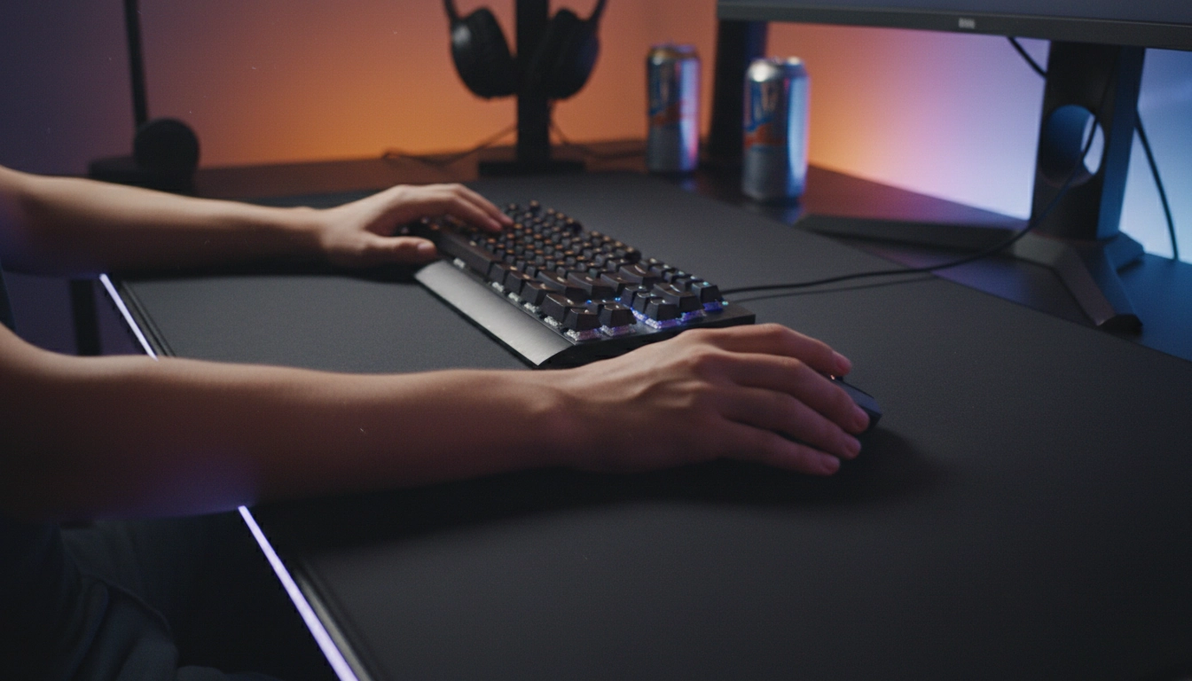 Choisir la taille tapis de souris gaming XXL pour un confort optimal des poignets sur de longues sessions