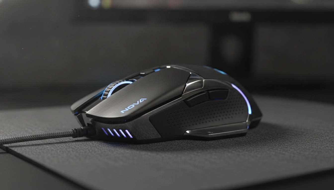 Détail de texture pour des couleurs tapis de souris setup gaming dark mode