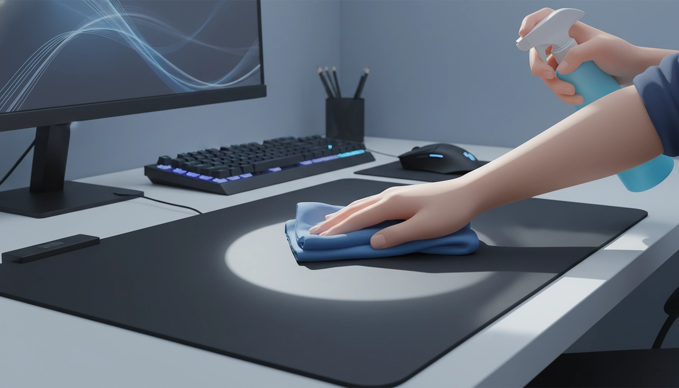 Guide complet entretien tapis souris rigide : nettoyage et performance