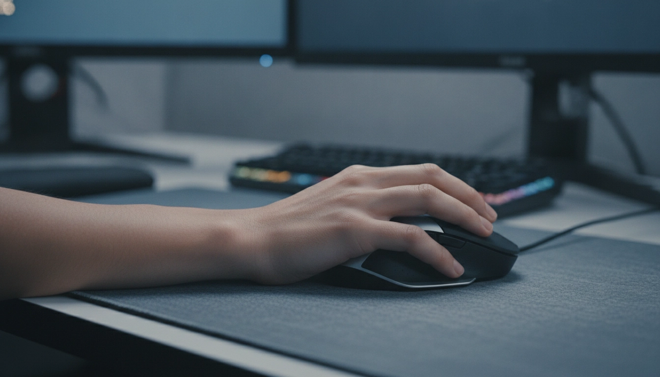 Une configuration ergonomique idéale pour comprendre pourquoi mon poignet fait mal après une session gaming et corriger sa posture.