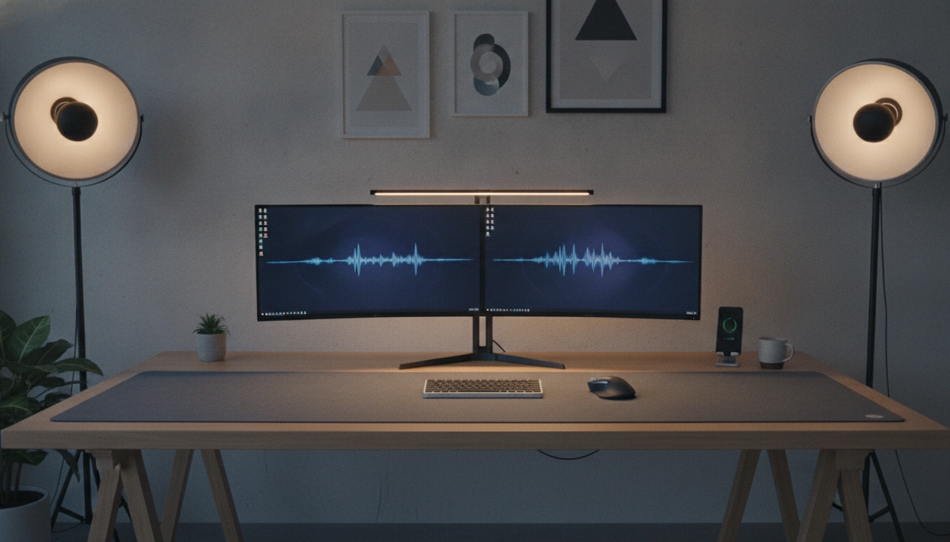 Un espace de travail optimisé pour adapter taille tapis souris configuration double écran
