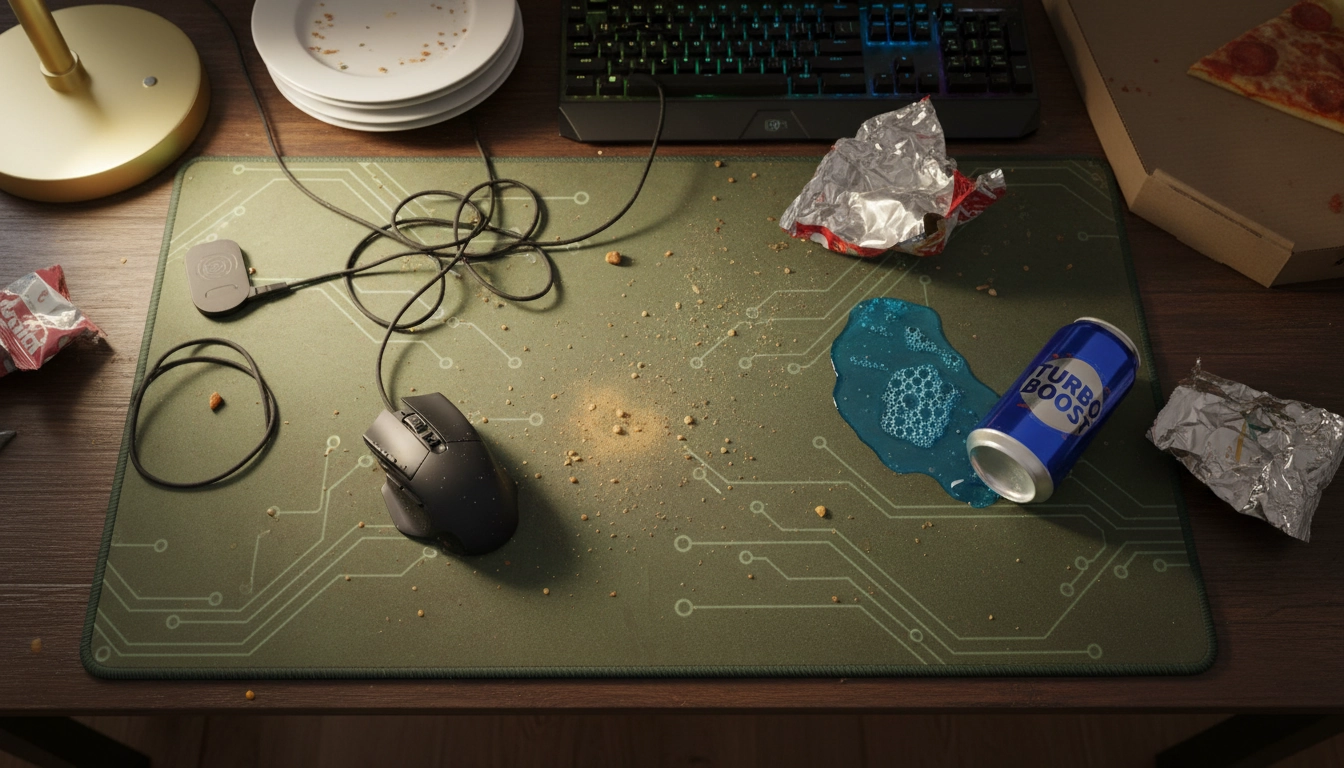 Les erreurs d'entretien à éviter pour conserver la glisse de son tapis de souris gaming